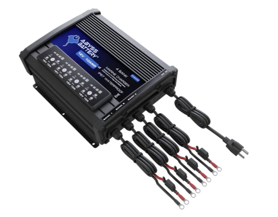 Abyss 4-Bank 12v Onboard Charger