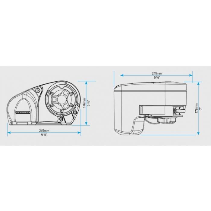 Lewmar Windlass ProFish 700