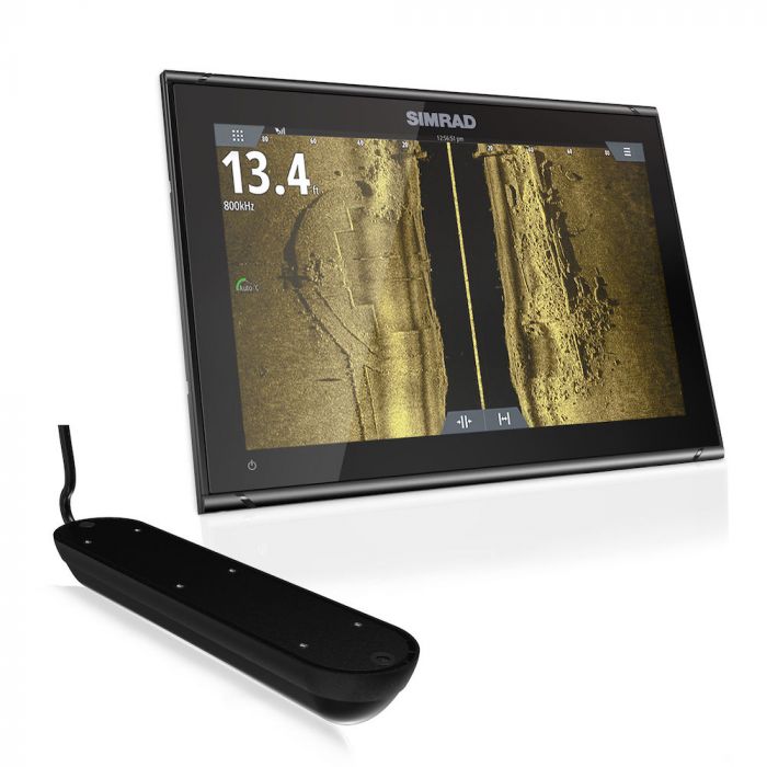 Simrad GO12 XSE 12 Plotter w/ C-MAP Pro AI 3in1