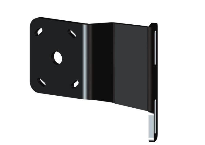 Port Side S-2-3 Black Adapter Plate