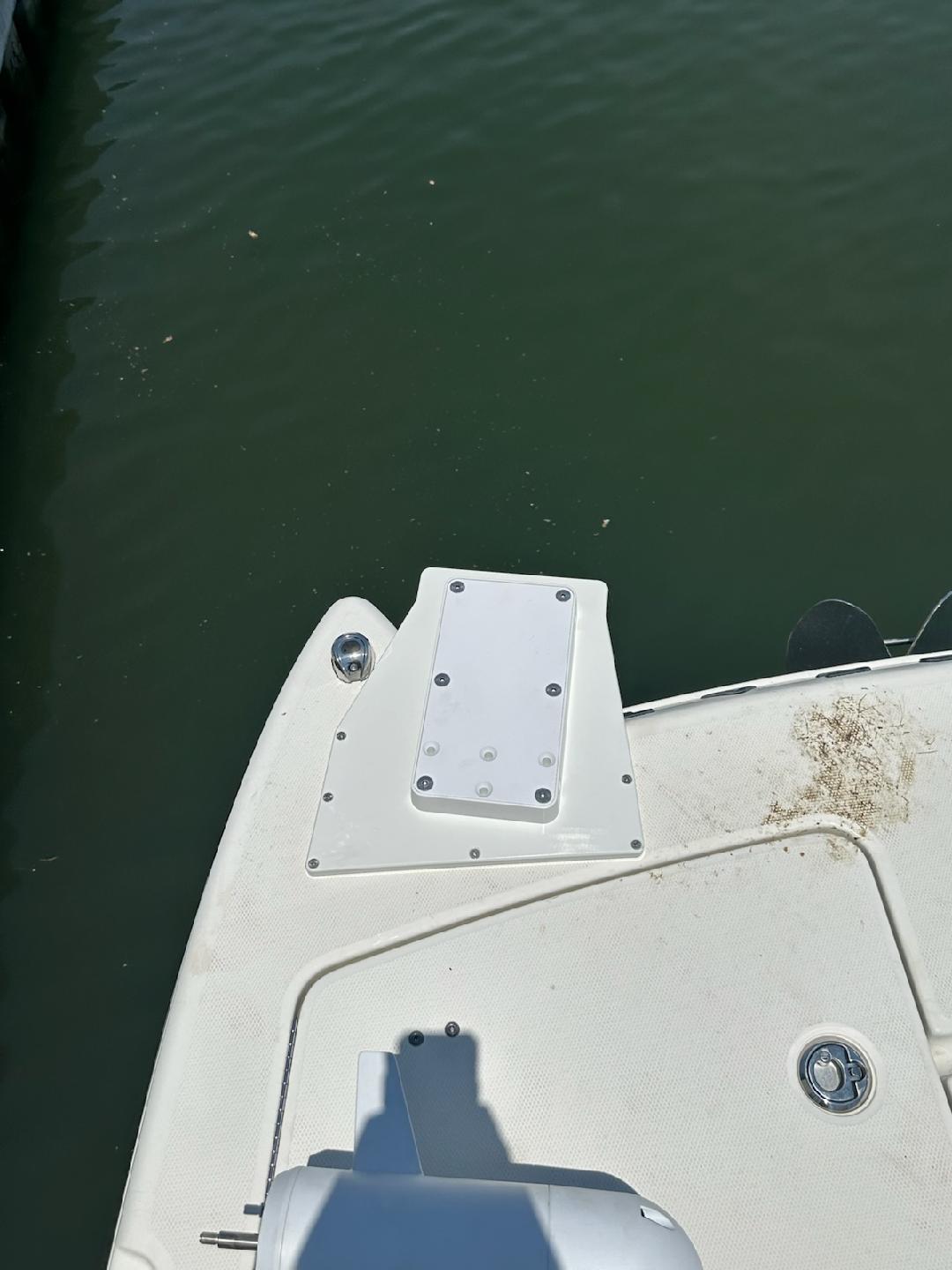 Angled Trolling Motor Mounting Plate