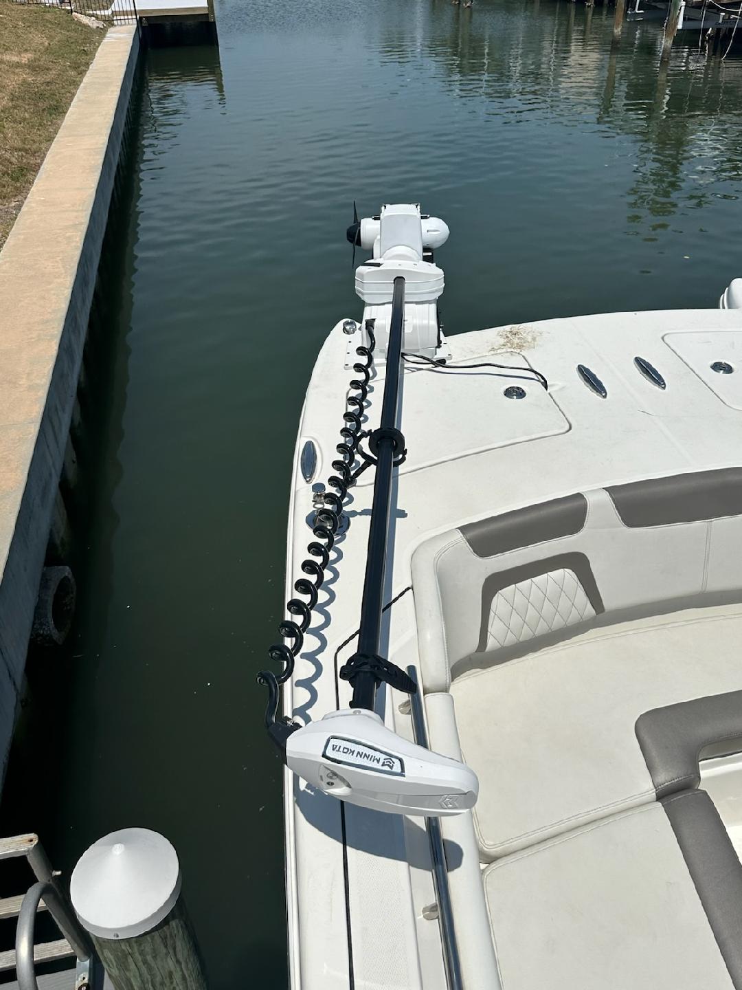 Angled Trolling Motor Mounting Plate