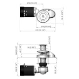 Maxwell Windlass RC8-8 Vertical 12v