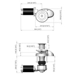 Maxwell Windlass RC8-8 Vertical 12v w/ Capstan