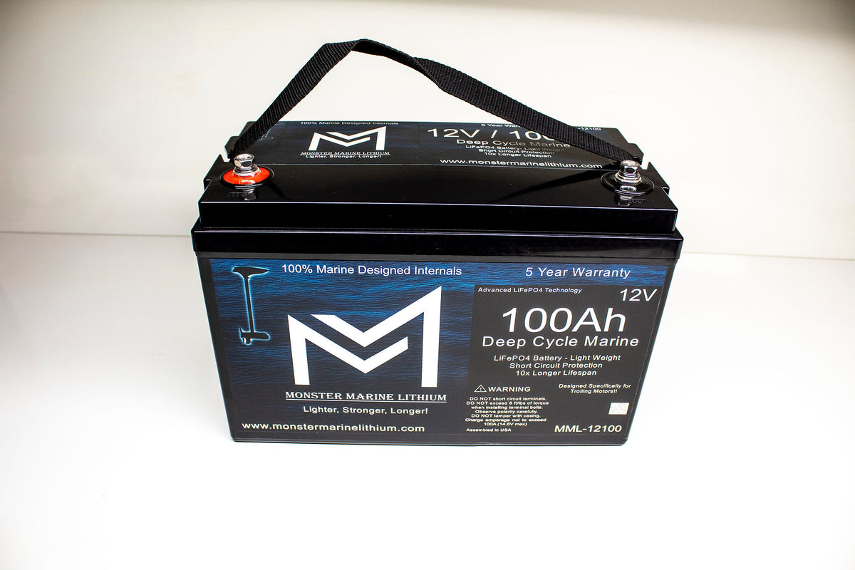 Monster Marine 12V 100Ah Bluetooth