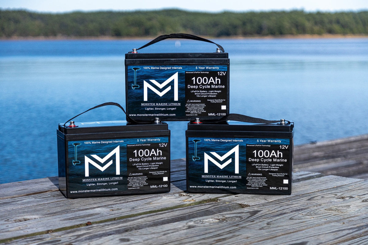 Monster Marine 12V 50Ah Bluetooth