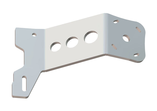M-2-3 White Adapter Plate - Starboard Side