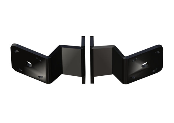 Dual S-2-6 Black Adapter Plate Kit