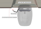 Port Side S-2-2 Black Adapter Plate