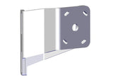 Braced Starboard Side S-2-3 White Adapter Plate