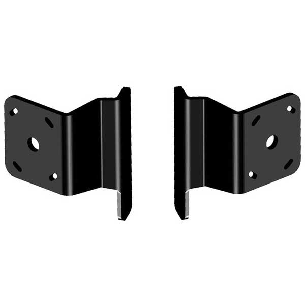 Dual S-2-2 Black Adapter Plate Kit