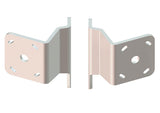 Dual S-2-2 White Adapter Plate Kit
