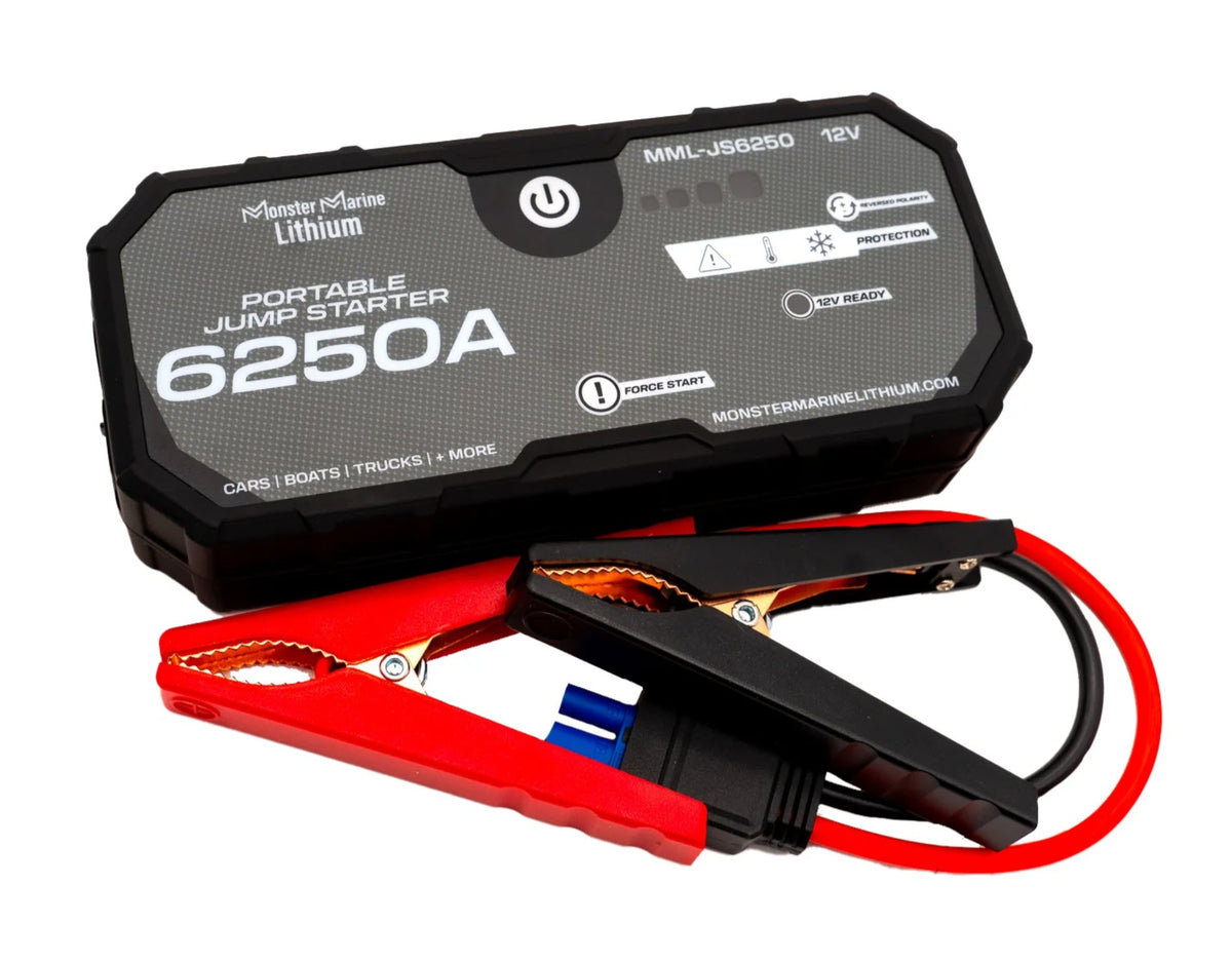Portable Cranking Battery Jump Starter 6250A