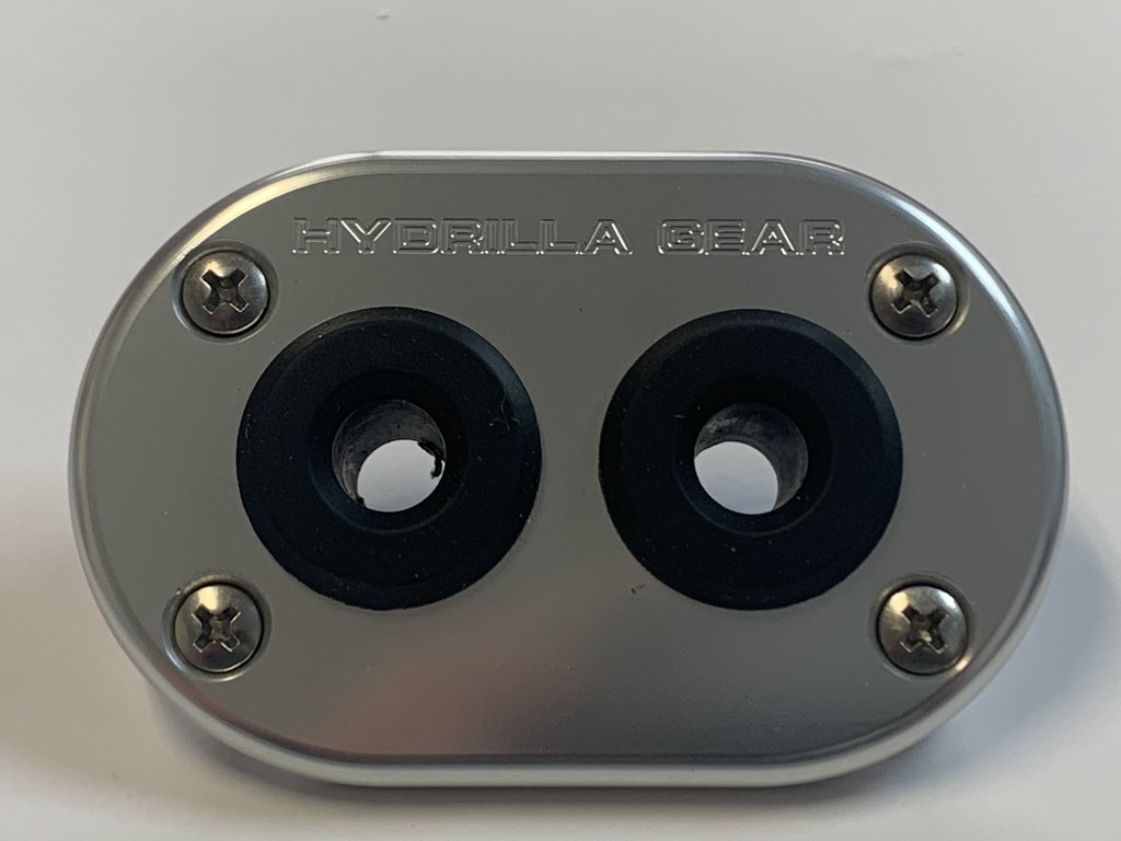Power-Pole Hose Plate (Silver)