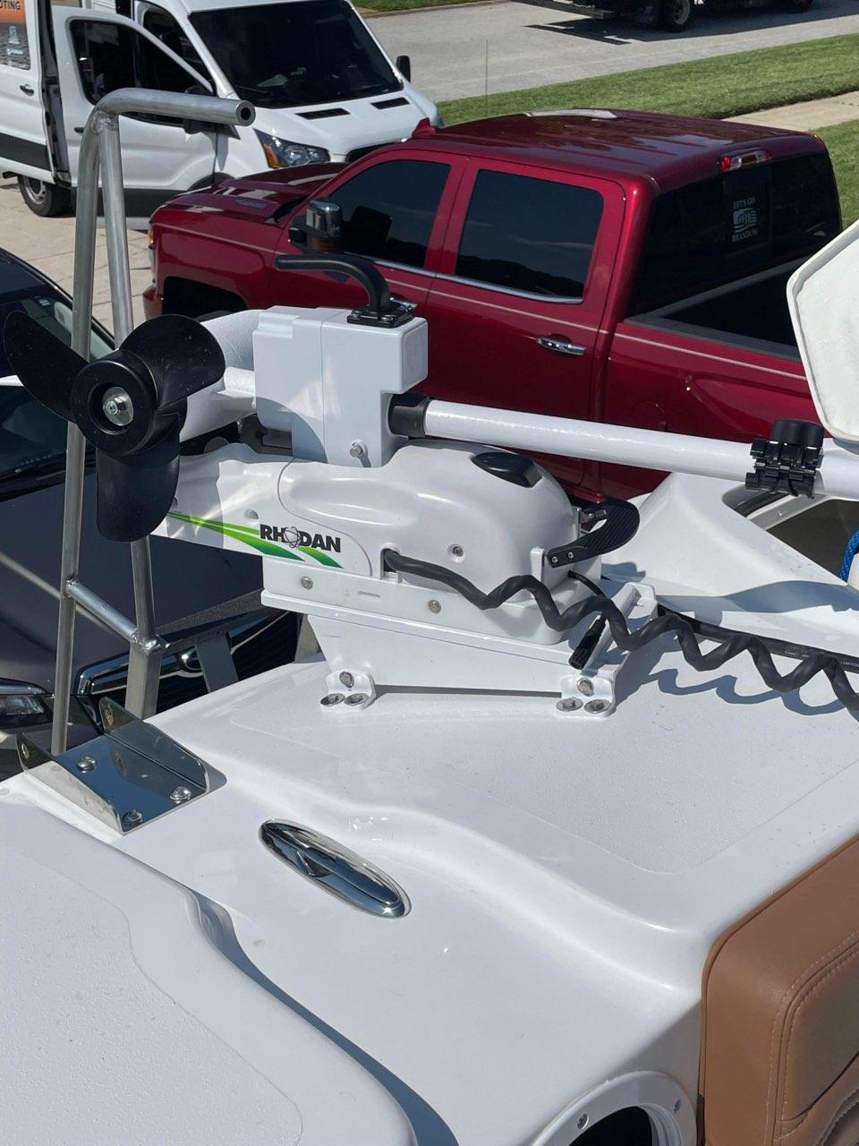 Wedge Mount for Trolling Motor
