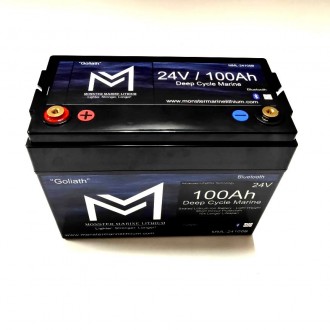 Monster Marine 24V 100Ah Bluetooth