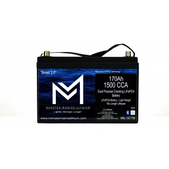 Monster Marine 12V 170Ah 1500CCA - Beast 2.0