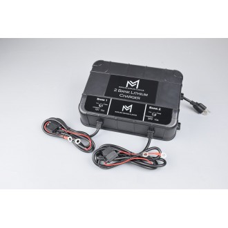 Dual Bank Charger 12v AGM / 36v Lithium
