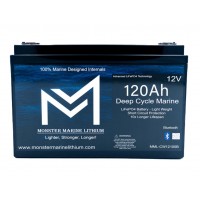 Monster Lithium 12v 120Ah Deep Cycle