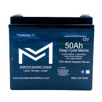 Monster Marine 12V 50Ah Bluetooth