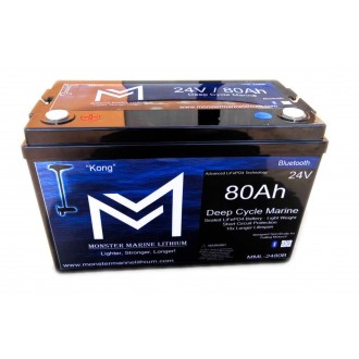 Monster Marine 24V 80Ah Bluetooth