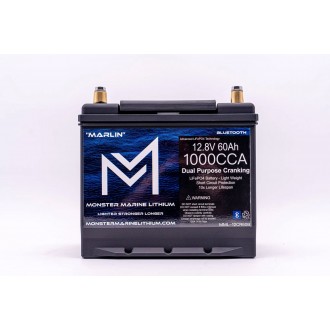 12v Lithium Cranking 60Ah 1000CCA - "Marlin"