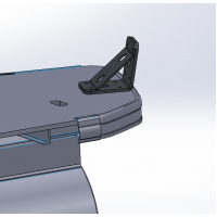Pontoon Deck Mount PKB-D-0-4-U-BK