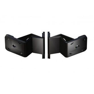 Dual Braced S-2-6 Black Adapter Plate Kit