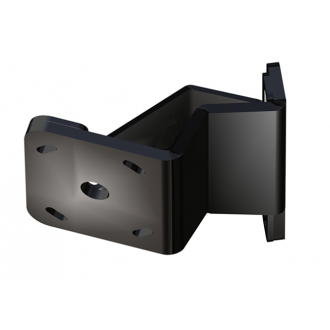 Braced S-2-6 Black Adapter Plate - Port Side