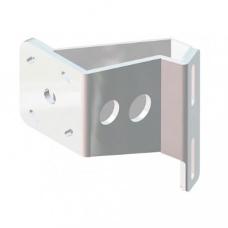Braced S-5-4 White Adapter Plate - Port Side