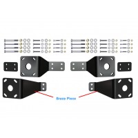Dual T-4-0-U Transom Braced Kit Universal