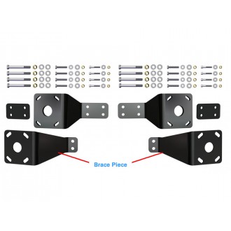 Dual T-4-0-U Transom Braced Kit Universal