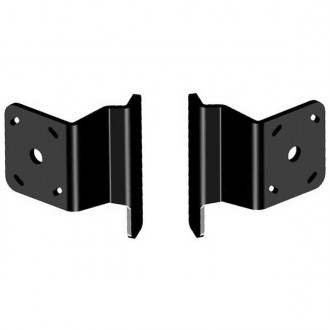 Dual S-2-2 Black Adapter Plate Kit