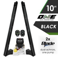 Dual 10FT Black Power-Pole Blades - ONE Pump