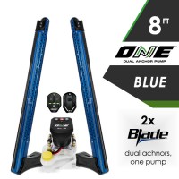 Dual 8FT Blue Power-Pole Blades - ONE Pump